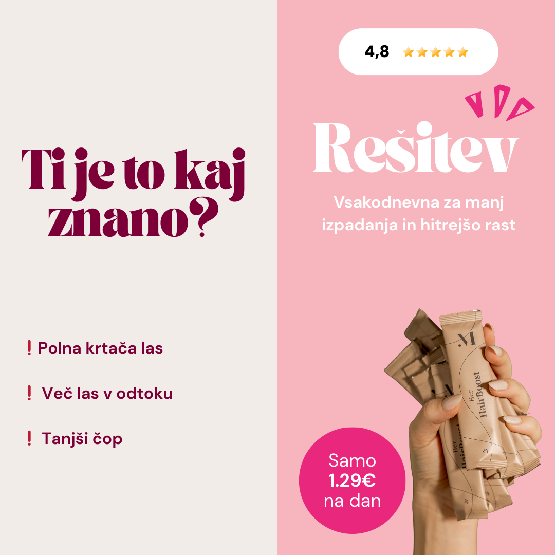 Her HairBoost za sijoče in zdrave lase